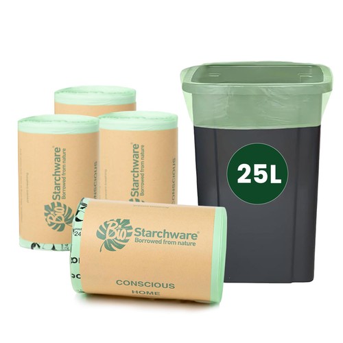 25l biodegradable caddy - 25l, bin
