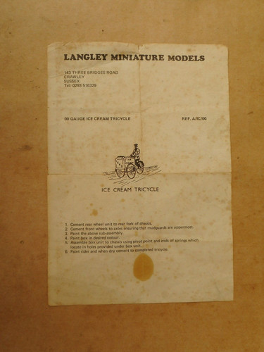 Langley miniature models - langley,