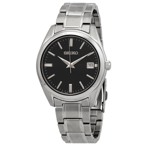 Seiko essentials quartz - essentials, black