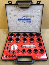 BOEHM MAYHEW TOOLS NO.PL350US 25 PIECE FRACTIONAL HOLLOW PUNCH SET FRANCE JLB