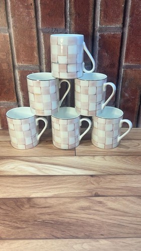 Pink white block design - white,