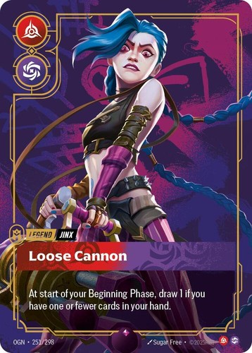 Jinx loose cannon ogn 251 - loose, 251/298