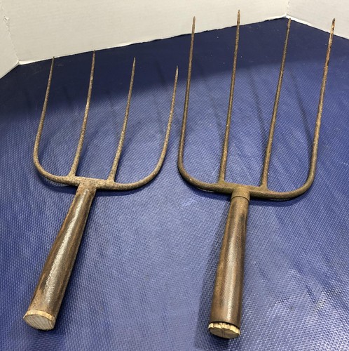 Pitch fork heads tine - tine, lot