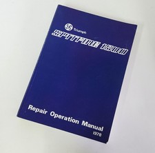 Triumph Spitfire 1500 Repair