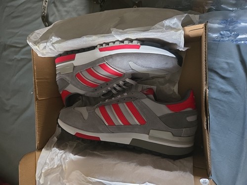 Adidas 600 grey - zx, red