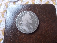 1696 Silver Crown gF Very Clear Date
