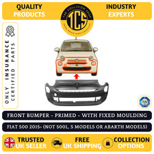 FRONT BUMPER-PRIMED-WITH FIXED