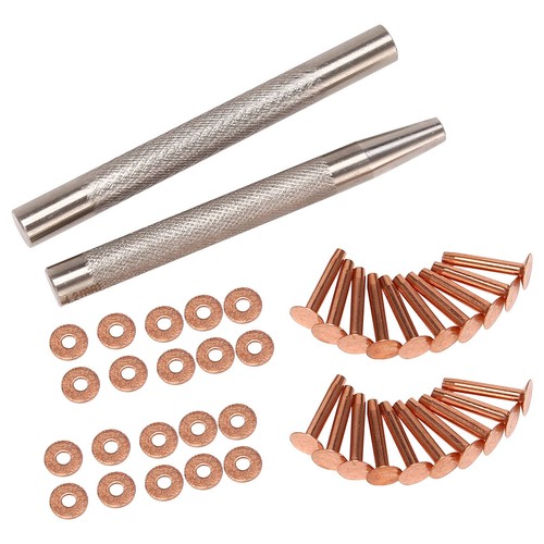 20pack copper rivets and - and, burrs