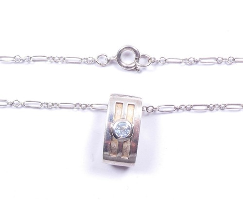 Blue topaz pendant - blue,