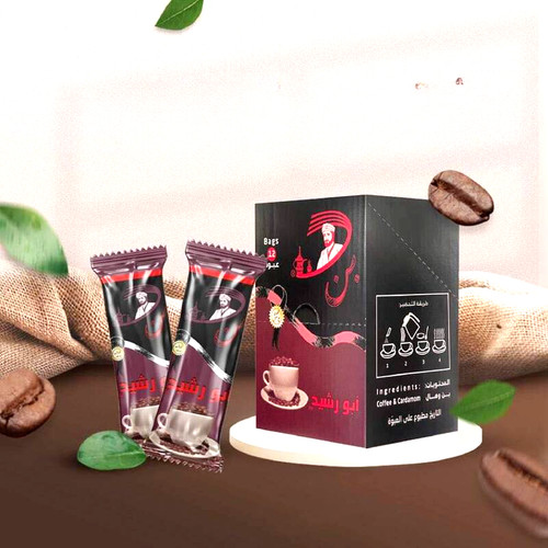 Arabic coffee mixture of - coffee,, a