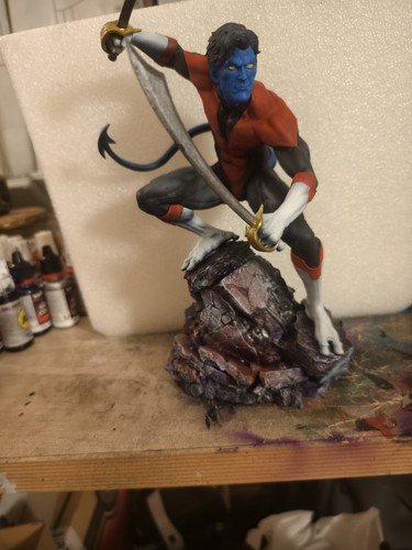 Hand painted nightcrawler - hand,