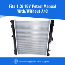 Fits Suzuki Jimny/Samurai 1998-2018 Radiator 1.3I 16V Petrol Manual W//W/out Ac