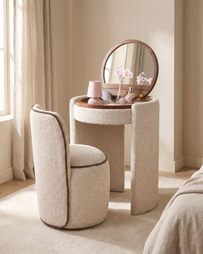 Mina cream chenille - mina,