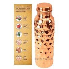 Pure Copper Water Bottle 1000