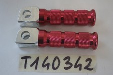 Pair of Suzuki GSX-R 600 Anodized Aluminum Front Step Pillions Pilot Footboards