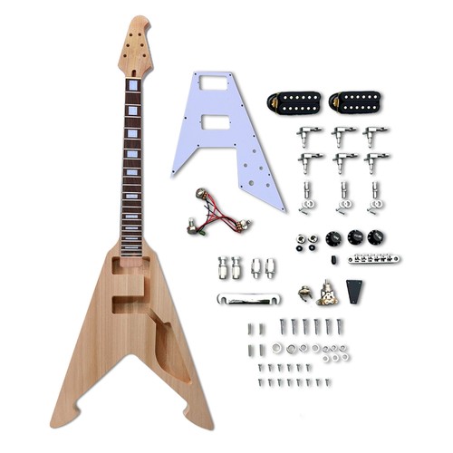 Complete electric guitar kit - complete,