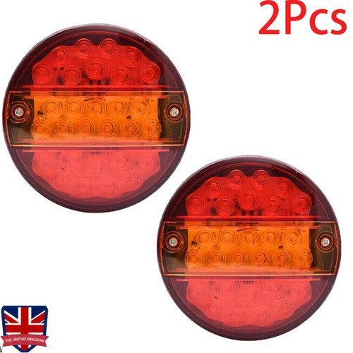 2pcs rear round - 2pcs,