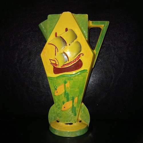 Burleigh ware lozenge vase - burleigh,