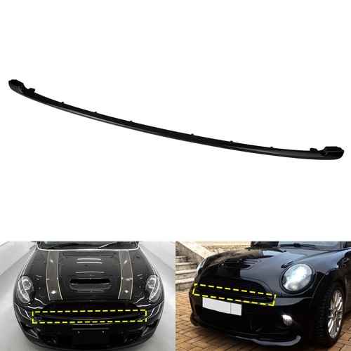 Gloss black front lower grille - gloss,