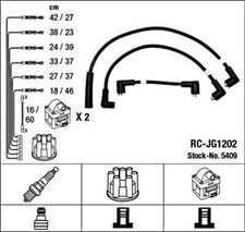 Black Ignition Cable Kit NGK