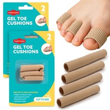 4pk Tube Toe Gel Protectors