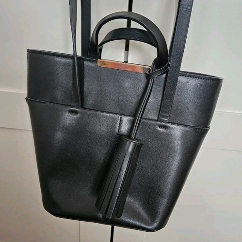 Zara faux leather - , bag