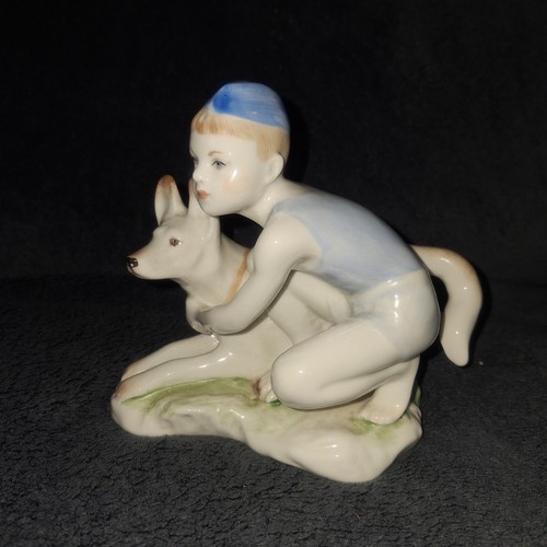 Porcelain figurines lfz - lfz, "boy