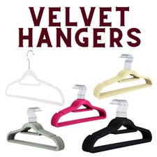 NON SLIP FLOCKED COAT CLOTHES