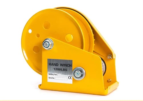 Self locking manual winch - self-locking,