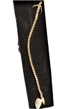 Gold Played Bracelet With