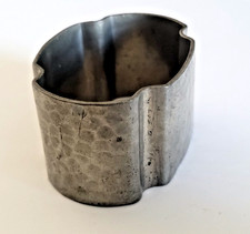 Arts & Crafts Tudric Pewter hand hammered napkin ring Liberty & Co no 01628