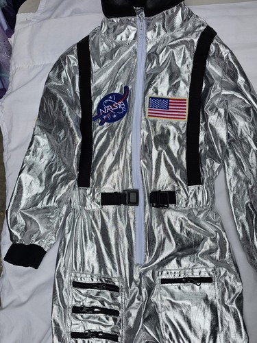 Kids space suit metallic color - kids,