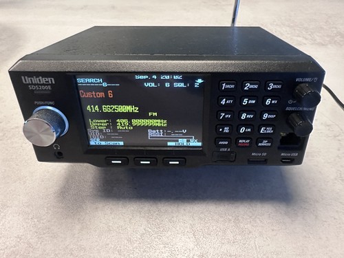 Uniden sds200e mint - uniden,