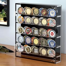 Medals Challenge Coin Display