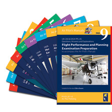 Air Pilots Manual flying training Q&A Exam Preparation Books 1-9 for PPL Bundle