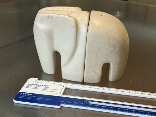 Hand carved abstract soapstone - hand,