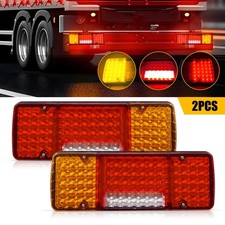Pair 12v LED Rear Tail Lights