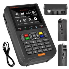 GTMedia V8 Finder2 3.5" LCD Satellite Finder Signal Meter Built-in Battery 1080P