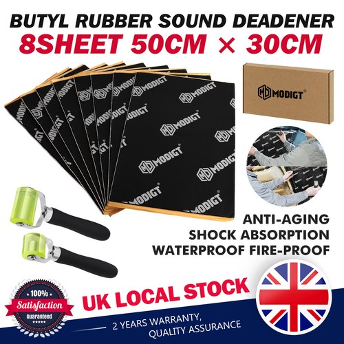 Butyl damping mat 9sqft - 12.9sqft, +