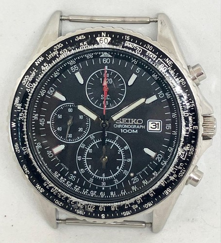 Seiko chronograph 100m watch - seiko,