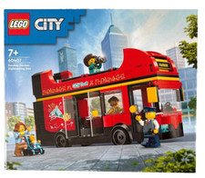 Lego City: Red Double-Decker Sightseeing Bus (60407)  Brand New & Sealed