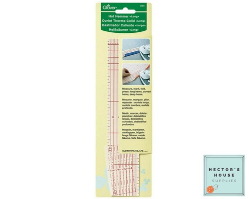 Clover hot hemmer mark fold - clover,