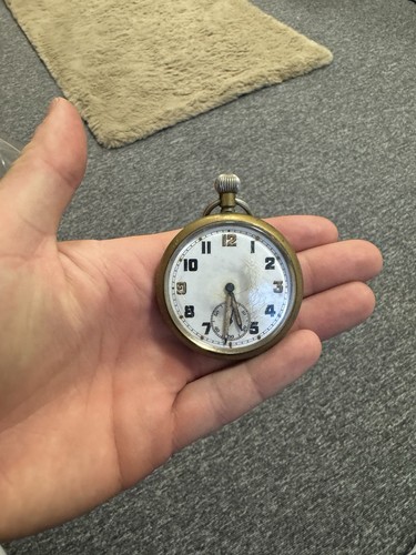 Ww2 military pocket watch - ww2,