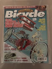 Lowrider Bicycle Magazine - Fall 2000 - NOS With Poster - Models Pedal Cars