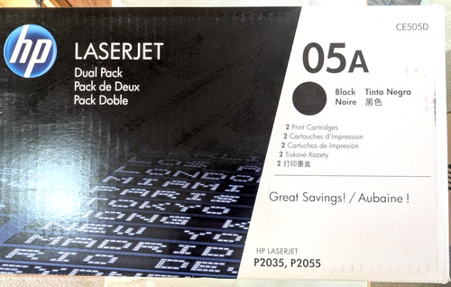 Sealed genuine hp 05a - ✨, 2x