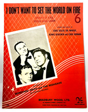 I DON'T WANT TO SET THE WORLD