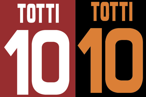 Roma totti 2007 shirt - as,