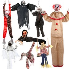 ANIMATED HALLOWEEN DECORATION PROP SCARY SOUND LIGHT AND MOVEMENT CHOOSE STYLE