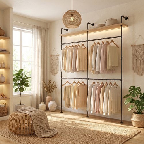 227cm wall mounted heavy duty - 227cm, heavy-duty