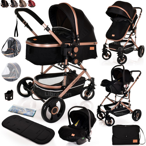 Librebon baby pram with car - pram,